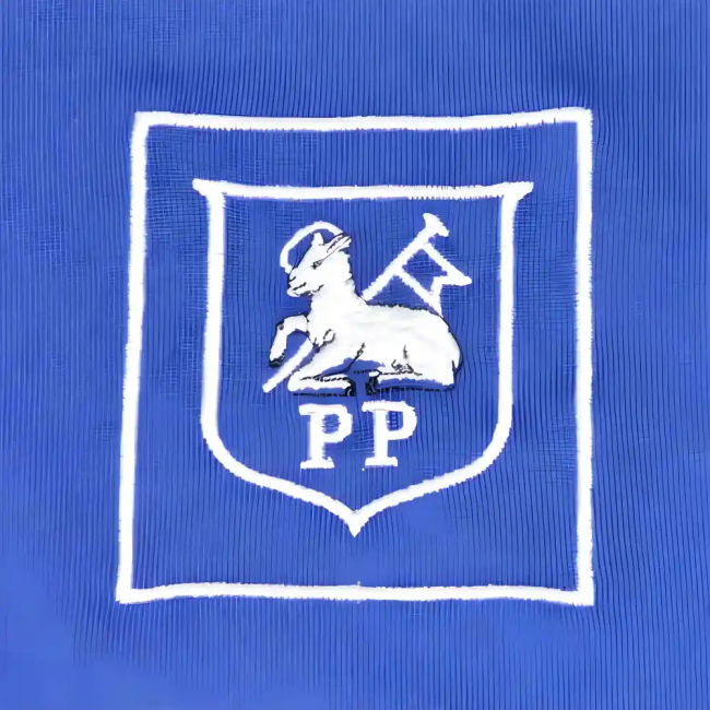Preston North End 60's Away Royal Retro Football Shirt