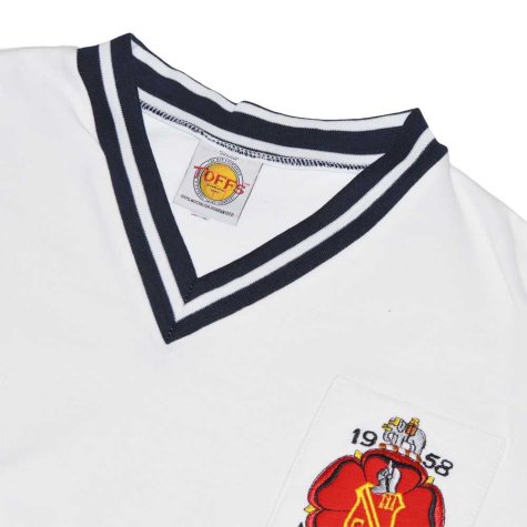 Bolton 1958 FA Cup Final Retro Football Shirt [TOFFS1033] - Uksoccershop