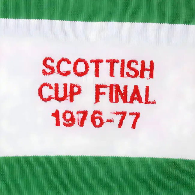 Celtic 1976-1977 Scottish Cup Final Retro Football Shirt