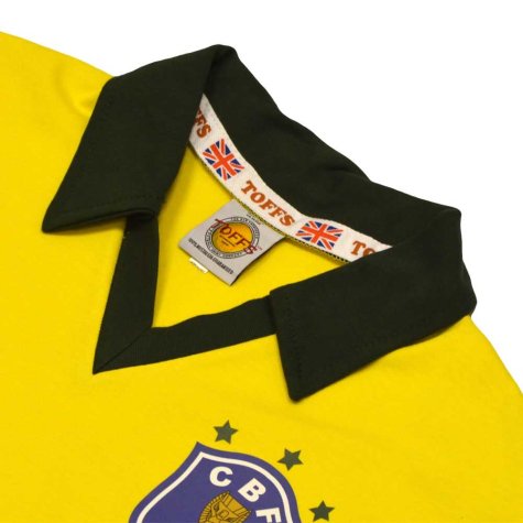 Brazil 1986 World Cup Retro Football Shirt