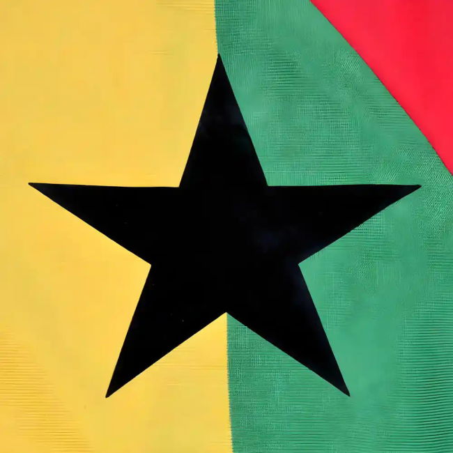 Ghana 1980s Retro Football Shirt