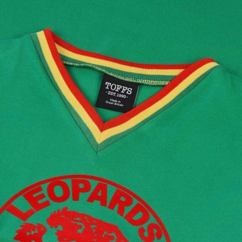 Zaire V-Neck 1974 World Cup Retro Football Shirt