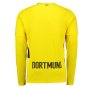 2017-18 Borussia Dortmund Long Sleeve Home Shirt (Pulisic 22)