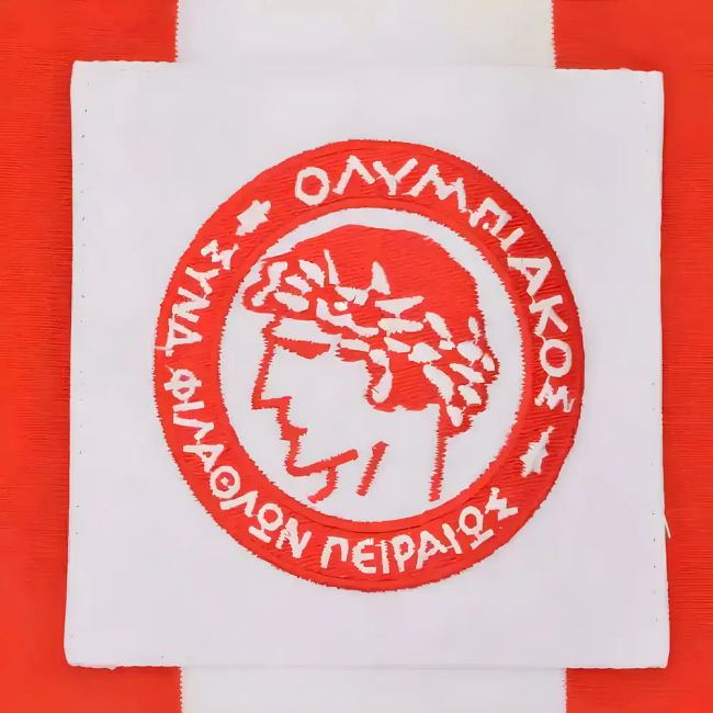 Olympiakos 1970s Retro Football Shirt