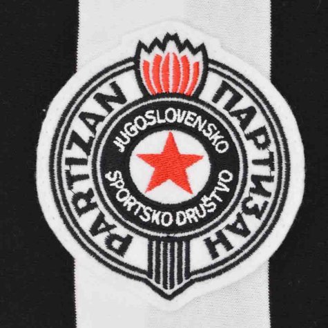 Partisan Belgrade 1960s Retro Football Shirt