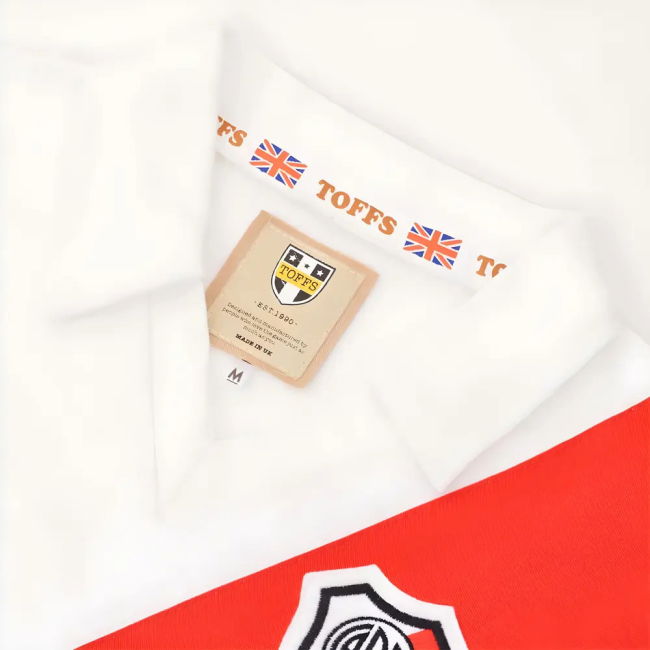 Riverplate 1960s-1970s Retro Football Shirt