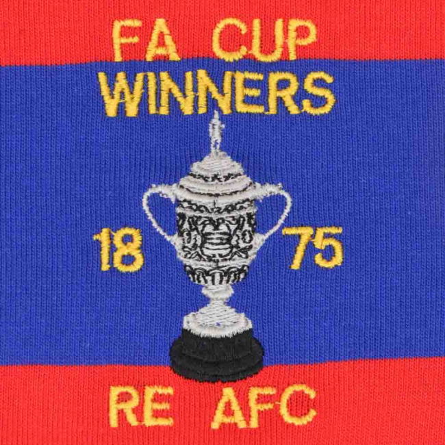 Engineers 1875 FA Cup Winners Retro Football Shirt