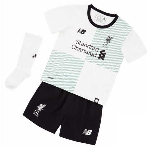 2017-18 Liverpool Away Mini Kit (M Salah 11)
