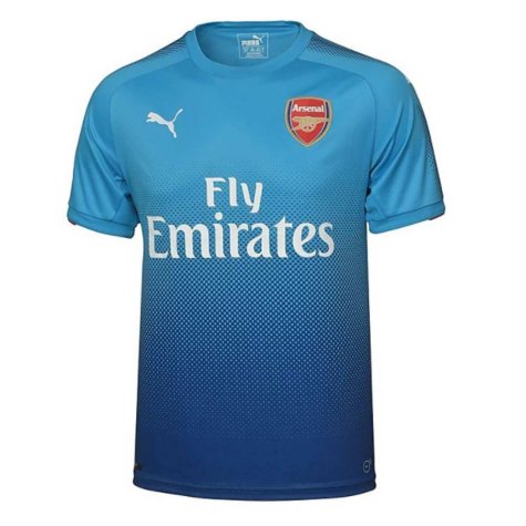 2017-2018 Arsenal Away Shirt (Monreal 18)