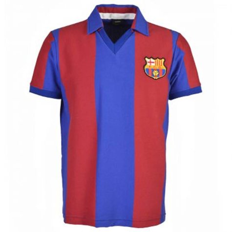 Barcelona 1980-1981 Retro Football Shirt (STOICHKOV 8)