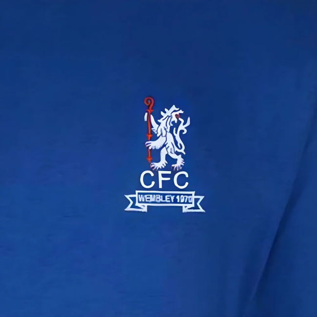 Score Draw Chelsea 1970 Wembley Long Sleeve Home Shirt