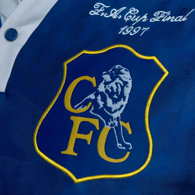 Score Draw Chelsea 1997 FA Cup Final Home Shirt