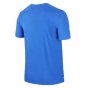 2017-2018 Barcelona Nike Core Crest T-Shirt (Blue)