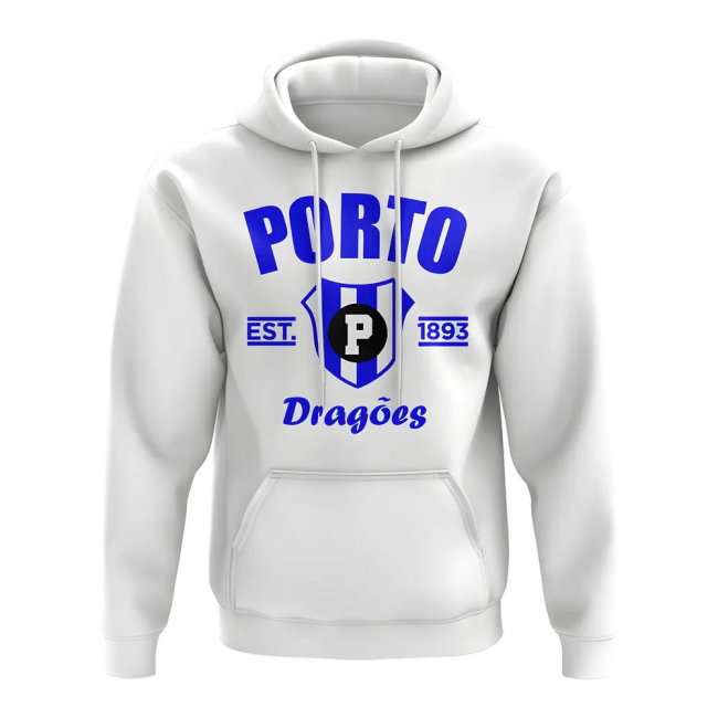 Porto Established Football Hoody (White)
