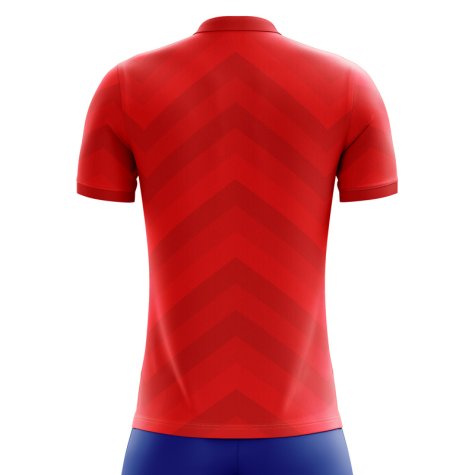 2025-2026 Costa Rica Home Concept Football Shirt - Little Boys
