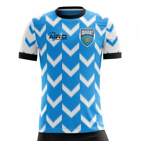 2023-2024 Uruguay Home Concept Football Shirt (Your Name) -Kids