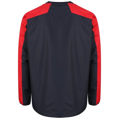 Airo Sportswear Pro Windbreaker (Navy-Red)