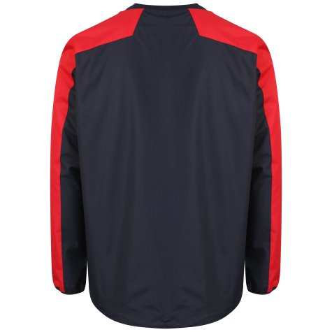 Airo Sportswear Pro Windbreaker (Navy-Red)