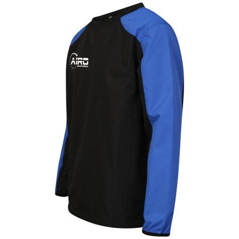 Airo Sportswear Pro Windbreaker (Black-Royal)