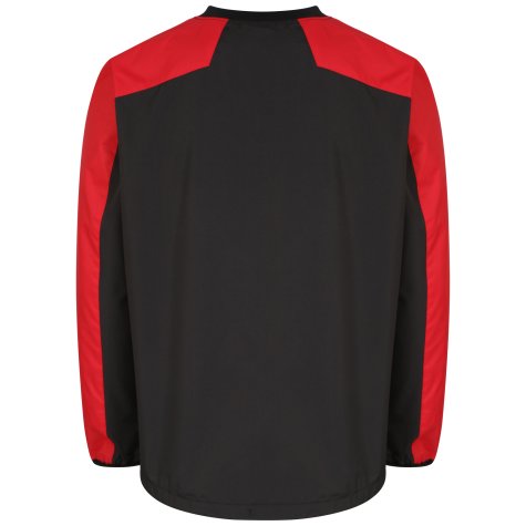 Airo Sportswear Pro Windbreaker (Black-Red)