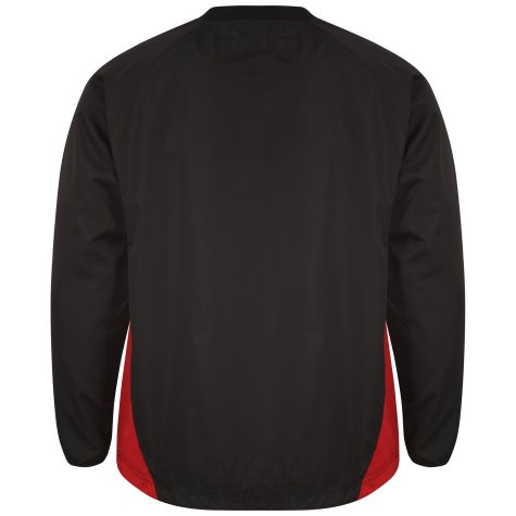 Airo Sportswear Team Windbreaker (Black-Red)