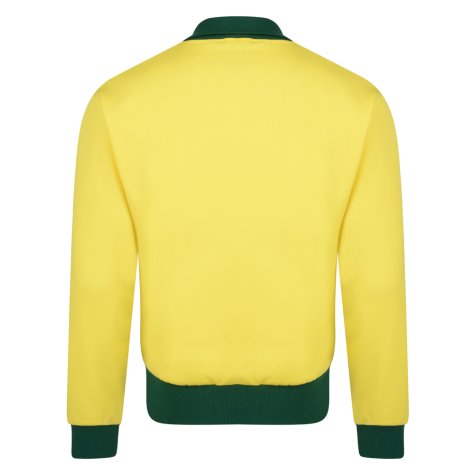Score Draw Brazil 1986 World Cup Finals Track Jacket (Yellow)