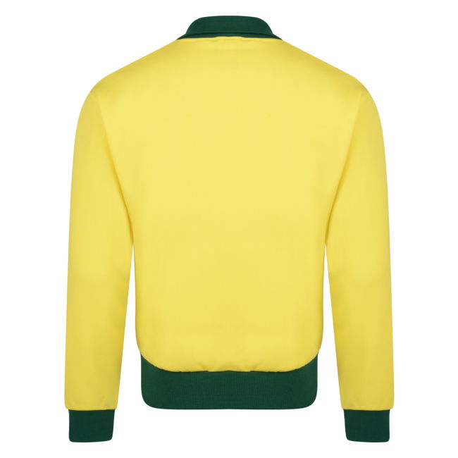 Score Draw Brazil 1986 World Cup Finals Track Jacket (Yellow)