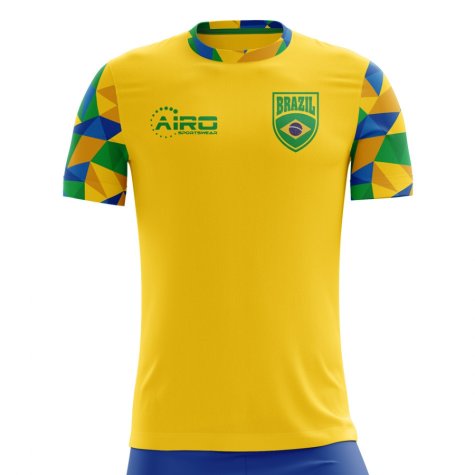 2024-2025 Brazil Home Concept Football Shirt (D Costa 7) - Kids