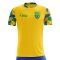 2022-2023 Brazil Home Concept Football Shirt (Ronaldinho 10) - Kids
