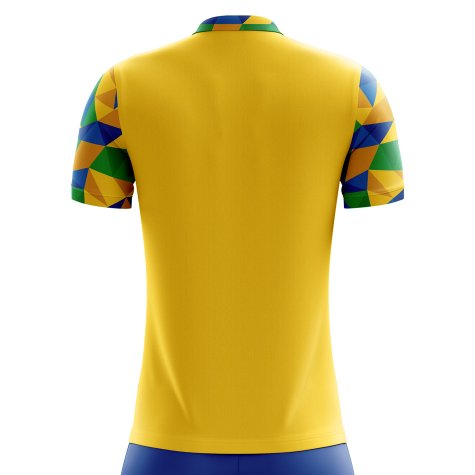2022-2023 Brazil Home Concept Football Shirt (D Costa 7) - Kids