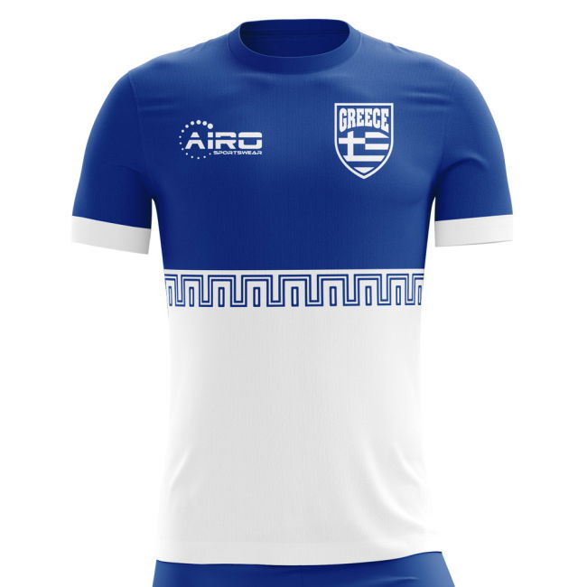 2025-2026 Greece Away Concept Football Shirt (KARAGOUNIS 10) - Kids