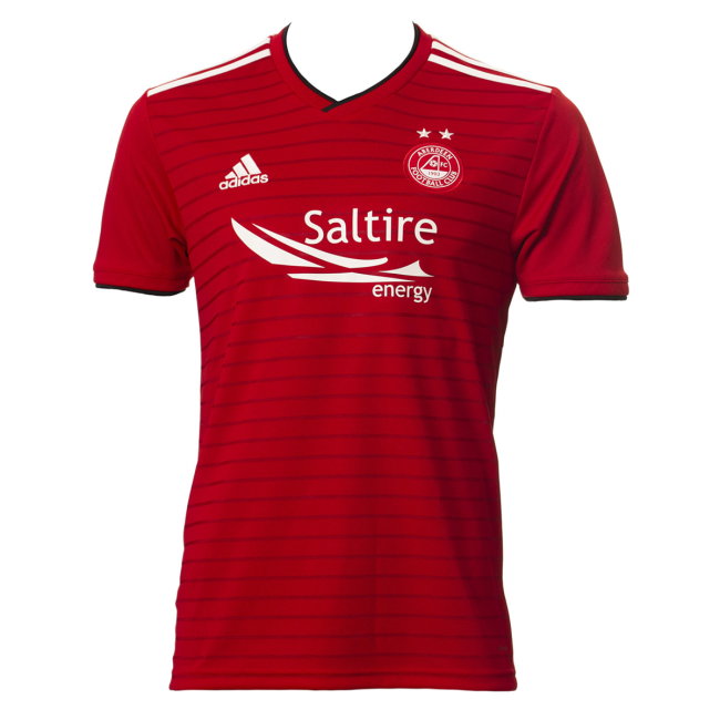 Aberdeen 2018-19 Home Shirt (Excellent) (McGinn 10)