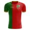 2022-2023 Portugal Flag Home Concept Football Shirt (J Mario 10)