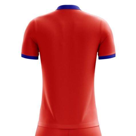 2024-2025 Chile Home Concept Football Shirt (Your Name) -Kids