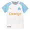 2018-2019 Olympique Marseille Home Little Boys Mini Kit