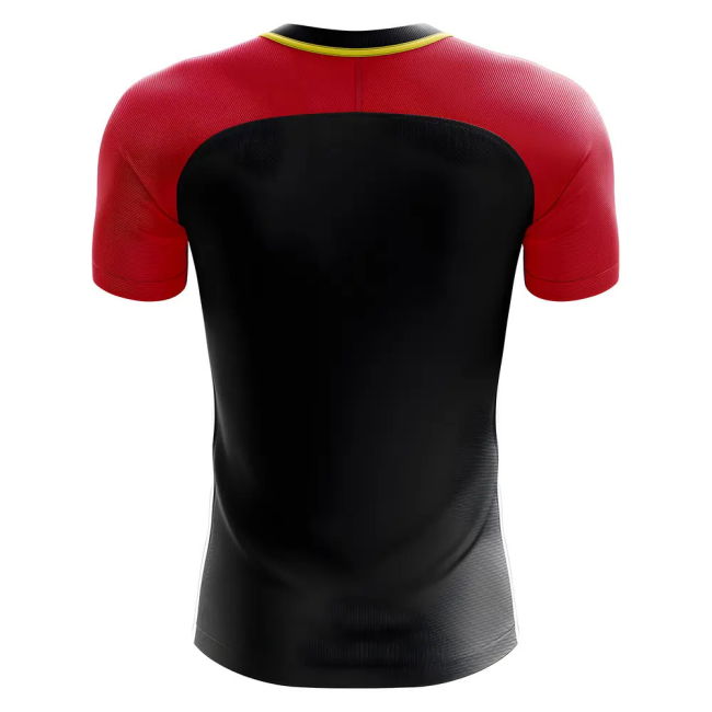 2025-2026 Angola Home Concept Football Shirt - Kids (Long Sleeve)