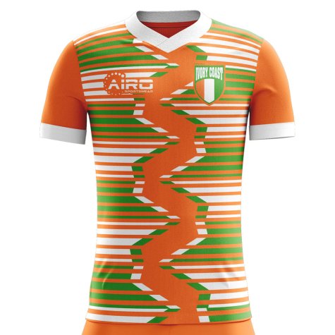 2023-2024 Ivory Coast Home Concept Football Shirt (Aurier 17) - Kids