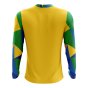2022-2023 Brazil Long Sleeve Home Concept Football Shirt