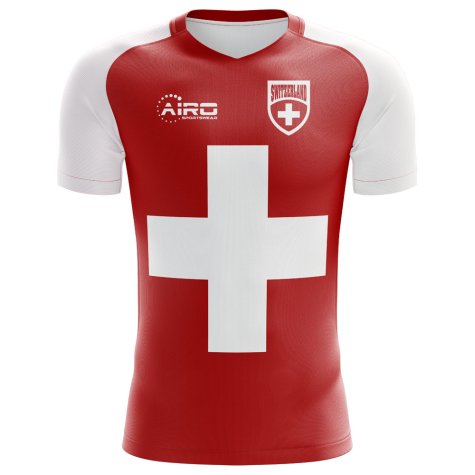 2025-2026 Switzerland Flag Concept Football Shirt (Behrami 11) - Kids