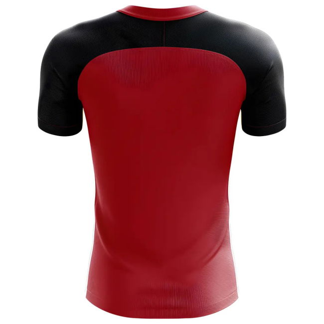 2025-2026 Albania Flag Concept Football Shirt - Adult Long Sleeve