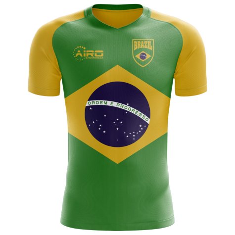 2024-2025 Brazil Flag Concept Football Shirt (Ronaldo 9)