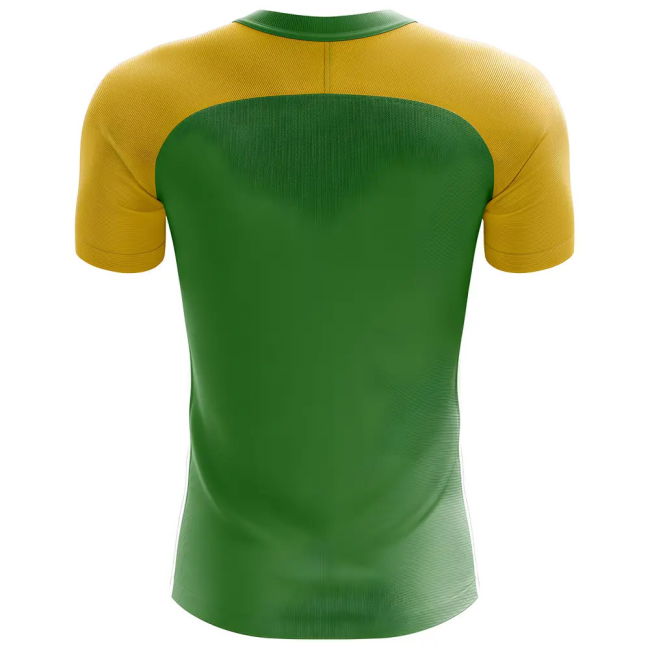 2025-2026 Brazil Flag Concept Football Shirt (Kids)