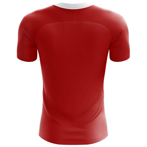 2022-2023 Austria Flag Concept Football Shirt - Womens