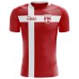 2023-2024 Denmark Flag Concept Football Shirt (Wass 2)