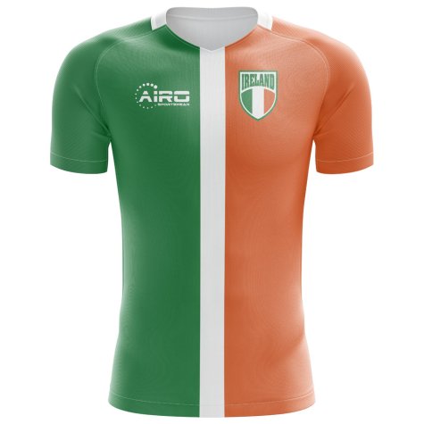 2023-2024 Ireland Flag Concept Football Shirt (Your Name) -Kids