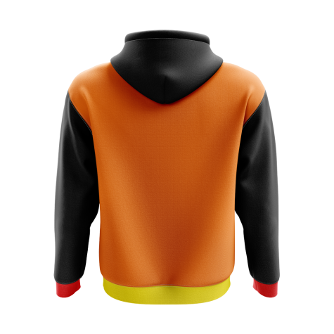 Bhutan Concept Country Football Hoody (Orange)