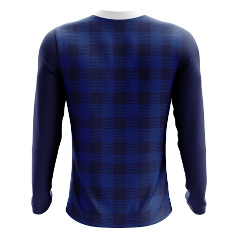 2025-2026 Scotland Long Sleeve Tartan Concept Football Shirt