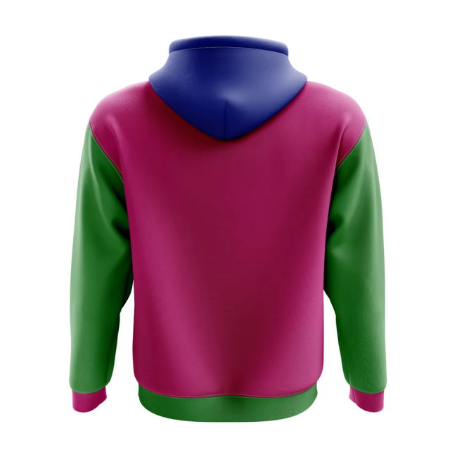 Kuban Peoples Republic Concept Country Football Hoody (Pink)