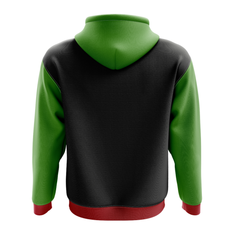 Malawi Concept Country Football Hoody (Black)