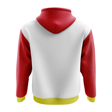 North Ossetia Concept Country Football Hoody (White)